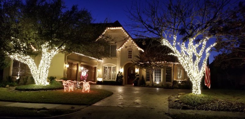 Christmas lights Lancaster